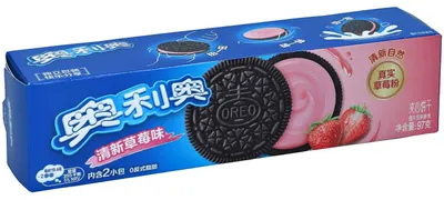 Produktbild von Oreo Strawberry China 97g