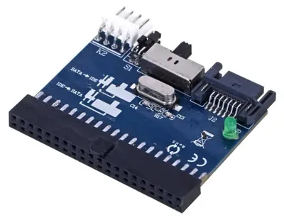 Obrázok produktu pre Gembird Bi-directional SATA/IDE converter, IDE, SATA, JM20330, 48 mm, 52 mm, 10 mm