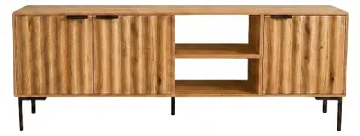 Produktbild von CURVE Lowboard mit 3 Türen / 2 Ablagen