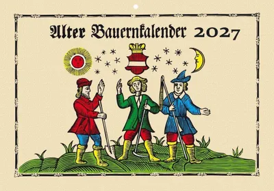Produktbild von Wandkalender 2027 – Alter Bauernkalender