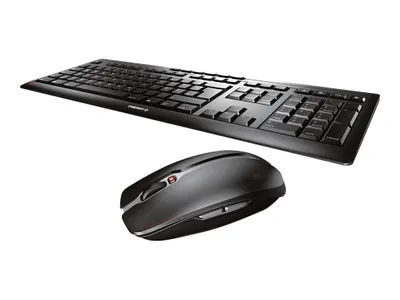 Obrázok produktu pre Sada klávesnice a myši CHERRY STREAM DESKTOP, čierna, americko-anglická QWERTY so symbolom EURO