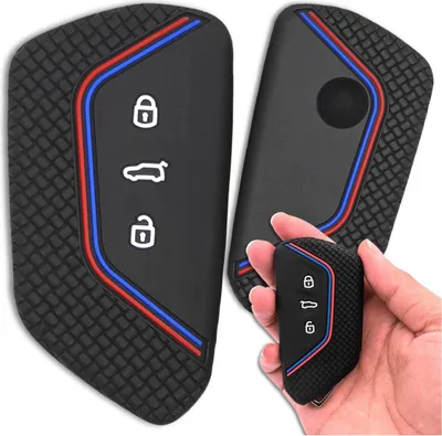 Image de EDIBAZZAR | Housse en silicone pour clé HOUSSE Volkswagen Passat Golf 8
