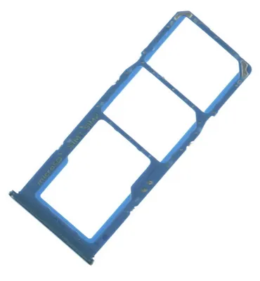 Produktbild von Samsung Galaxy A70 (SM-A705F) Sim Karten Halter Tray Fach, Blau