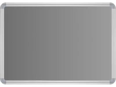 Produktbild von Stellwandtafel Whiteboard beidseitig Emaille B1500xH1200xT22mm anthrazit