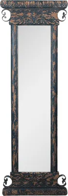 Immagine prodotto di Specchio Clayre & Eef 45x131 cm Legno Blu Marrone