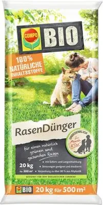 Produktbild von Rasendünger Compo  20 kg für 500 m² mit Sofort- und Langzeitwirkung, organischer Dünger