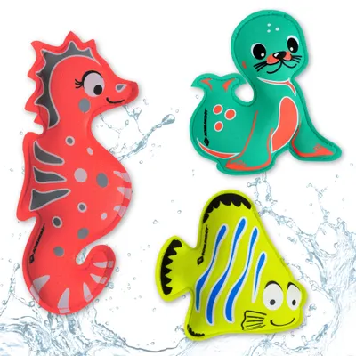 Zdjęcie produktu dla SCHILDKRÖT 970328 SCHILDKRÖT neoprenowe zwierzątko do nurkowania, zestaw 3 sztuk
