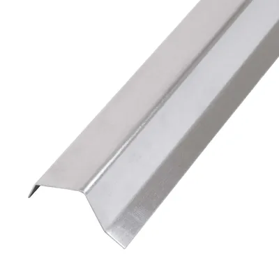 Produktbild von Daprona Attika Blech, Traufblech 2m, 25mm Silber Dacheindeckung aus Aluminium, geeignet für Attika, Ortgang, Traufbohle, Anwendbar für Flachdach und Steildach