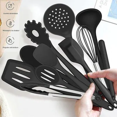 Produktbild von Famanu Küchenutensilien Set - 15-teiliges Küchenhelfer-Set