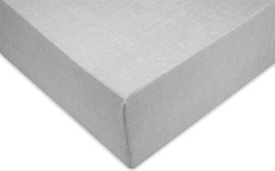 Productafbeelding van Linnen spreihoes, 90x210-220+35 cm. Lichtgrijs