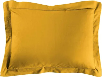 Image de Taie d'oreiller - PROMO LINGE - LINA - Coton - 50x70 cm - jaune