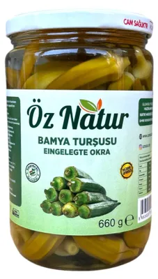 Produktbild von Öz Natur | Eingelegte Okraschoten 660g