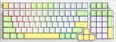 Obrázek produktu pro AJAZZ AK992 Gasket Tri-Mode Wireless Keyboard RGB Mechanická klávesnice Herní klávesnice se všemi spínači Přizpůsobitelný Hot-Swap režim BT Kabelový režim Bezdrátový režim 2,4 GHz