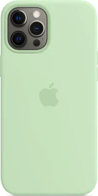 Image de Apple Silikon Case iPhone 12 Pro Max - Étui de protection - pistache