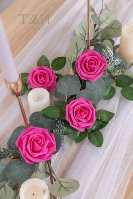 Kunstblumen Rosen rot 25 Stück für Geburtstagsdekoration und Hochzeitsdekoration