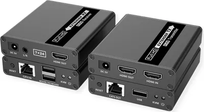 Produktbild von VALUE KVM Verlängerung über Cat.6/6A, HDMI, max. 70m