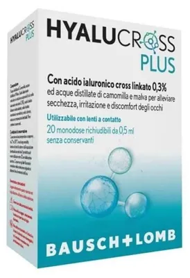 Imagen del producto de HYALUCROSS PLUS, 20 viales monodosis de 0,5 ml