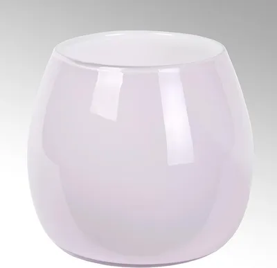 Produktbild von Pisano Vase mittel Überfangglas, quarz H24 cm D25 cm