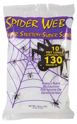 Produktbild von Halloween Spinnennetz Deko 40gr.