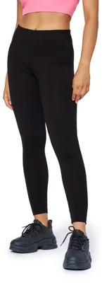 Produktbild von Bellivalini Damen Lange Leggings Neon 80er Jahre für Sport Party Gym BLV50-293 (Schwarz, XS)