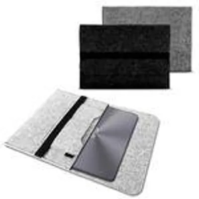 Produktbild von Sleeve Hülle für Asus ZenBook Pro 15 Notebook Tasche Filz Cover Etui 15,6" CaseFarbe:Hellgrau