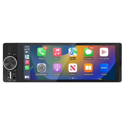 Produktbild von CarPlay Display 7 Zoll mit HD Front- und Rückkamera – für iPhone & Android GPS-Navigation Dashcam-Funktion