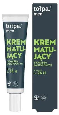 Immagine prodotto di TOŁPA Crema opacizzante per uomo, con acido salicilico, 40 ml