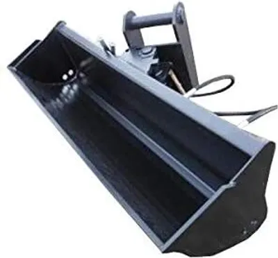 Produktbild von Baggerschaufel Minibagger Radlader Schaufel 80cm / Aufnahme: MS01 Hydraulisch schwenkbar