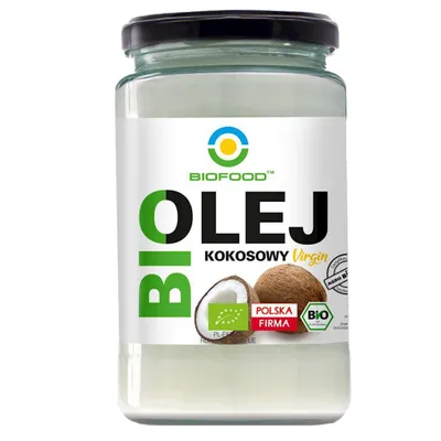 Zdjęcie produktu dla OLEJ KOKOSOWY VIRGIN670 ml - BIOFOOD