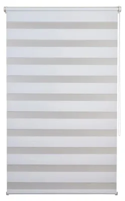 Produktbild von Doppelrollo 70 x 150 cm, verspannt, Polyester, Weiß, Fensterrollo, Sichtschutz