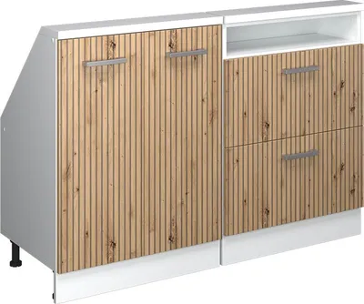 Produktbild von Dachschrägenschrank-Set Vicco Rion Artisan-Eiche 2er Set, Model 55976