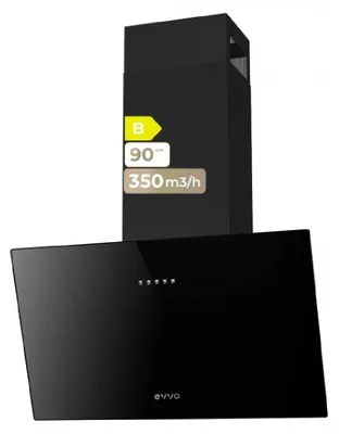 Produktbild von EVVO CE40, 350 m³/h, Abluft/Umluft, E, B, D, 58 dB