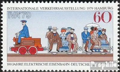 Produktbild von Briefmarken BRD (BR.Deutschland) 1979 Mi 1014 (kompl.Ausg.) postfrisch Internationale Verkehrsausstellung
