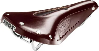 Imagen del producto de Brooks B17, sillín para bicicleta, diseño clásico, unisex, color marrón, diseño liso, cuero