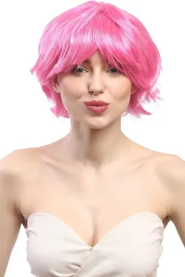 Produktbild von WIG ME UP Perücke Kurz Pink Hellrosa Strähnen 90862-ZAC5B-ZA28