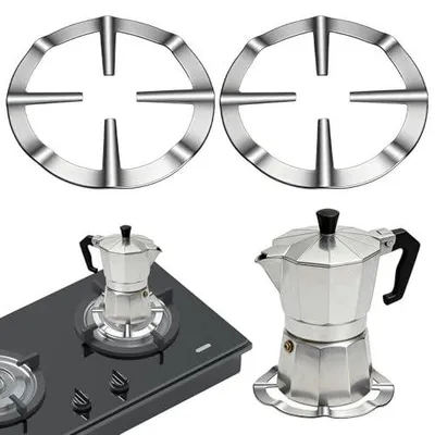 Zdjęcie produktu dla Pierścienie wok żeliwne do kuchenki gazowej 13 cm stabilne 2 szt