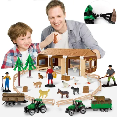 Produktbild von Woopie Little Farmer Xl Set Bauernhoffiguren