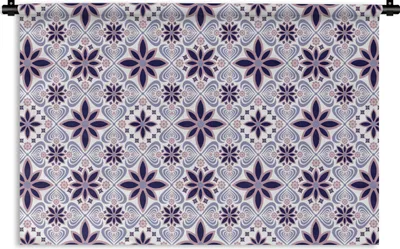 Produktbild von MuchoWow® Wandteppich Wandbehang Blumen - Luxus - Design 120x80 cm Tapisserie Dekoration Wandtuch - Wanddekorationen - Wandtücher