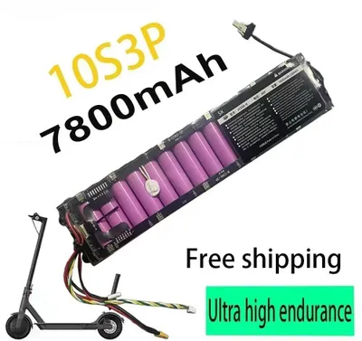 Produktbild von Akku für Elektroroller - M365 M356 Pro - 36V 7,8Ah Li-Ion - Ersatzakku-Pack - Hohe Kapazität - Wiederaufladbar