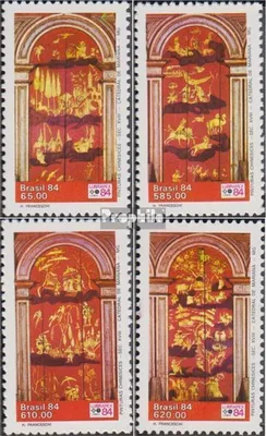 Produktbild von Briefmarken Brasilien 1984 Mi 2036-2039 (kompl.Ausg.) postfrisch Briefmarkenausstellung