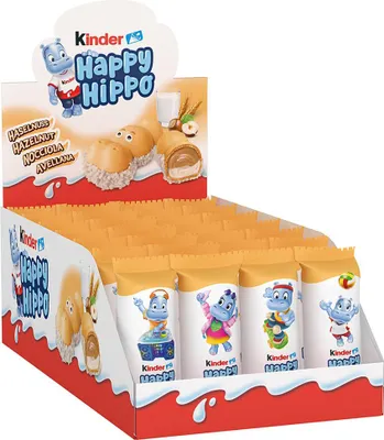 Produktbild von kinder Happy Hippo Haselnuss 28er