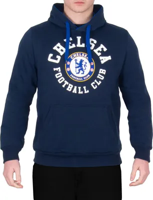 Obrázek produktu pro Chelsea FC - Pánská mikina s kapucí, fleece GF496 (L) (Dark Navy)