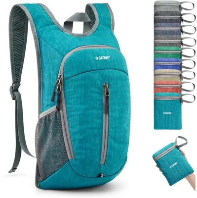 Produktbild von Leichter Faltbarer 10L Wanderrucksack für Outdoor Wandern und Camping