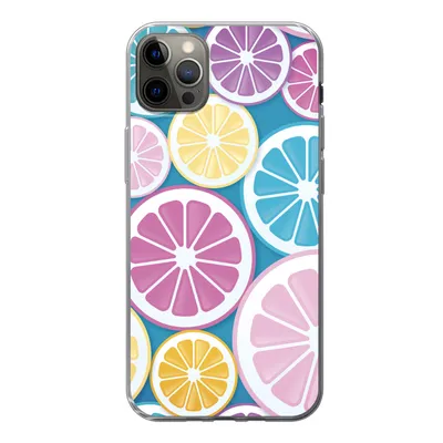 Produktbild von MuchoWow® Handyhülle Schutzhülle Hülle für iPhone 13 Pro Max Obst - Grapefruit - Tropisch Silikon Softcase Handy Hülle - Mobiltelefon - Geburtstag Teenager