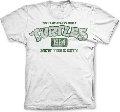 Produktbild von Turtles NY 1984 T-Shirt - Small - White