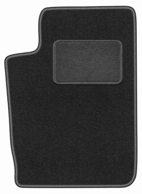 Image de Tapis conducteur en moquette pour Citroen Xsara 1997-2006 (break/à hayon) – 1 pièce, gris graphite, sur mesure – Wielganizator LUX