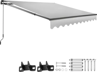 Produktbild von tectake® Gelenkarmmarkise Ornella verschiedene Größen inkl. Wandhalterung