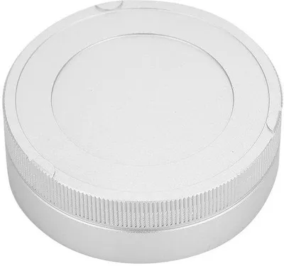 Produktbild von Aluminium-Schutzhaube - Silber - für Leica M Objektive - Hochwertig - Kamera-Schutz - 1 Stück