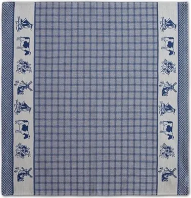 Produktbild von DDDDD, Geschirrtücher, Dutchie, Geschirrtuch, Küchentücher, Geschirrhandtücher, Küchenhandtücher, Baumwolle, Blau, 6 Stück