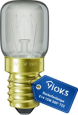 Produktbild von Glühbirne E14 15W 22mmØ 49mm 230V 073013001 für Küchengeräte